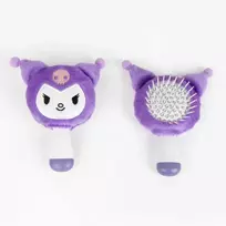 Hello Kitty Kuromi mini pliušinis plaukų šepetys 13 cm