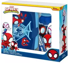 Kids Licensing Marvel Spidey the Amazing Friends Aliuminio bottle + lunch box