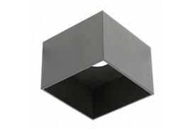 Sakura lubų šviestuvas, ES111, GU10, 120X85 mm, IP20, juodas
