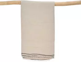 Bazaar Staltiesė 150x300 cm Juoda Linas