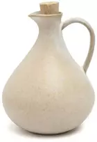 Bazaar Alyvuogių aliejaus butelis N°80, 13.5x13.5x16.5 cm, balta keramika