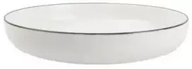Salt&Pepper Deep plate S P Collection Studio Base Baltas, 21.5 x 4 cm