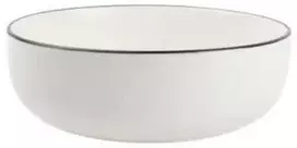Salt&Pepper Sourcing Bowl S|P Collection Studio Base Baltas, 17.5 x 6 cm