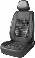 Amio Automobilio sėdynės kilimėlis su karoliukais 110 x 46 cm - juoda