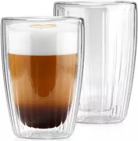 Stiklinės su dviguba siena 350 ml, 2 vnt. - Kavos ir arbatos