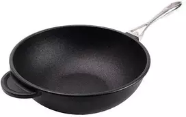 Neindukcinė WOK keptuvė Zyle ZY0028WOK, Ø28 cm