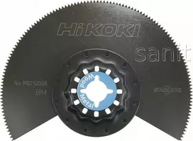 Pusapvalis pjūklelis Hikoki Starlock MSD100SB