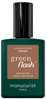 Manucurist Žalias Flash Nagų lakas lakier do paznokci Bronze 15ml