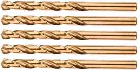Grąžtas Wiertła HSS-Co metalo grąžtai 9,0 mm, 5 vnt.