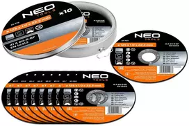 Tarcza Metalo pjovimo diskas 125 x 1,0 x 22,2 mm, 41 A60-R-BF, 10 vnt.