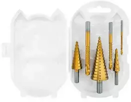 Grąžtas Rockforce Pakopinių grąžtų rinkinys, 6 dalys (4–32 mm)