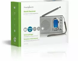 Radijas Nedis Radijas RDWR1000GY AM/FM/SW 1.5W pilkas