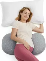 MOMCOZY NĖŠČIOSIOS PAGALVĖ, W FORMOS, Pilkas