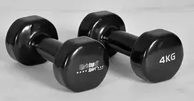 CHRISTOPEIT SPORT vinilo hanteles - Beauty Bells 2x4kg (paryžius)