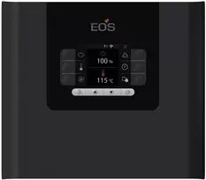 Elektrinės pirties krosnelės valdymo pultas - EOS Compact DP, antracitas (dažytas plienas)