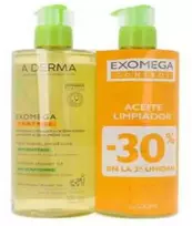 A derma exomega huile lavante 2x500ml