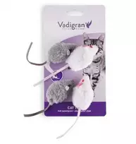 Vadigran Mouse pliušinės pelytės katėms 4vnt 5cm 2pak