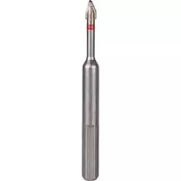 Grąžtas labai kietoms keraminėms plytelėms ir akmens masės dirbiniams, 6 mm, C PROTECTOR GEN 2, ALPEN [0030400600100]