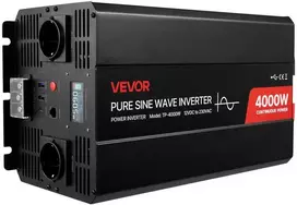 Vevor 4000W galios keitiklis automobiliams ir RV