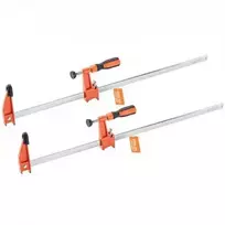 Vevor Medienos spaustuvai 2 vnt. 61 cm fiksuojamas F spaustuvas