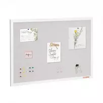 Vevor 90x60 cm sieninis skelbimų lenta su lininio paviršiumi