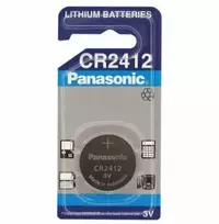 Panasonic CR2412 3V ličio diskinė baterija.