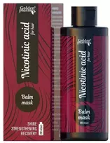 Golden Farm Balzamas - kaukė plaukams Golden Pharm Nikotino rūgštis, 200 ml
