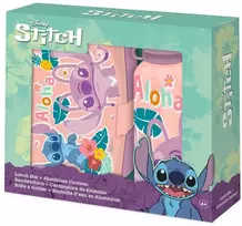 Kids Licensing Disney Stitch Aliuminio bottle 500ml + lunch box