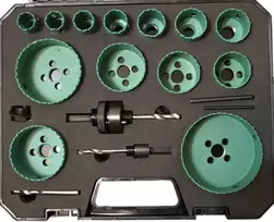 Falon Tech Bi-metall karūnų rinkinys 16vnt, HSS.