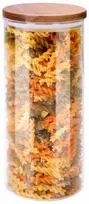 Alpina - stiklinis indas / laikymo indas su dangteliu 1250 ml 9,5 x 21 cm