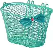 Basil Vairo krepšelis BASIL JASMIN BASKET JUNIOR 12 "-20" tvirtinimas kabliu, plieno lankelis žalias (NAUJIENA)