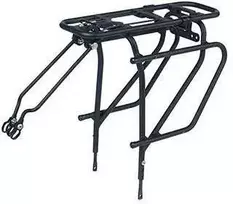 Baziliko galinis bagažinės dangtis BASIL UNIVERSAL CARGO CARRIER MIK 26"-29", MIK sistema, matinis juodas (NAUJA 2025)
