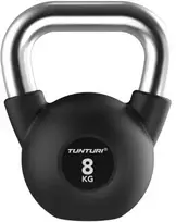 Gumuotas svarstis Tunturi Platinum Rubber Kettlebell 4–32 kg (Svoris: 8kg)