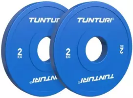 None Olimpiniai svarmenys TUNTURI Platinum Fractional Plates 0,5–2,5kg (Svoris: 2 x 2kg)
