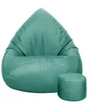 Sėdmaišis su pufu Pufy Onyx, žalias