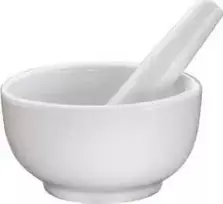 Kuchenprofi Virtuvės ekspertas - Porcelianinis žolelių ir prieskonių grūstuvas 7x4 cm