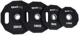 Olimpiniai CPU uretaniniai svarmenys Sportbay® CPU Weight Plates (Svoris: 5kg)