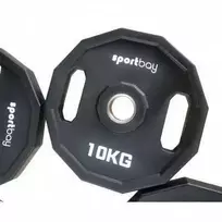 Olimpiniai CPU uretaniniai svarmenys Sportbay® CPU Weight Plates (Svoris: 10 kg)