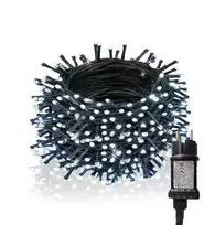 Lempučių girlianda 500 LED, šaltai balta, 3+25m