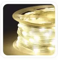 Lempučių girlianda ant ritės 500 LED Micro, šiltai balta, 3+50m