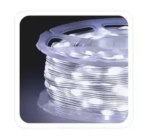 Lempučių girlianda ant ritės 500 LED Micro, šaltai balta, 3+50m