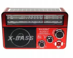 Radijo imtuvas Waxiba X-Bass raudonas