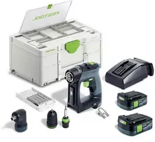 Akumuliatorinis gręžtuvas-suktuvas CXS 12 2,5-Set, 12V, 2x2,5Ah