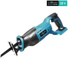 Akumuliatorinis tiesinis pjūklas RS-L0118 Edward 18V/25.4mm akumuliatoriaus nėra kompl.