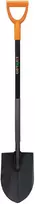 Kastuvas smailiu kraštu Yutong L1250mm ergonomišku metaliniu kotu/ PVC rankena