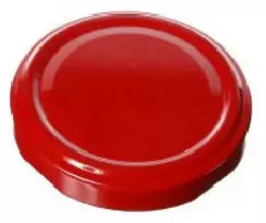 Technocap Užsukamas metalinis dangtelis Ø11cm raudonas metal.spin.