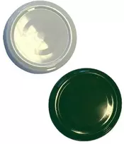 Technocap Užsukamas metalinis dangtelis Ø5.8cm juodas/aukso spalvos