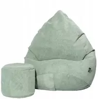 Sėdmaišis su pufu Pufy, žalias