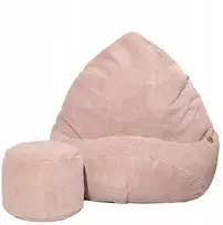 Sėdmaišis su pufu Pufy, rožinis