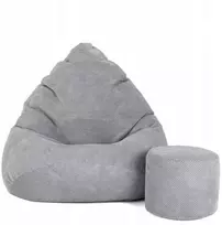 Sėdmaišis su pufu Pufy, pilkas
